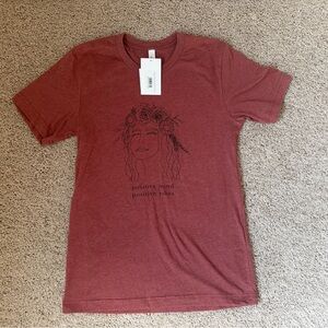 Bella Canvas Maroon Graphic Tee